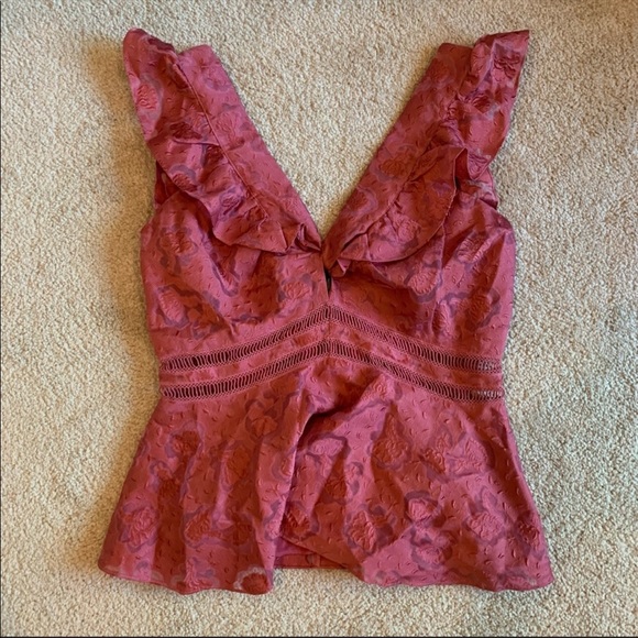 Rebecca Taylor Top in Pink - Picture 4 of 8